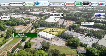 4509 Stonegate Industrial Blvd, Stone Mountain, GA - Aerial map view