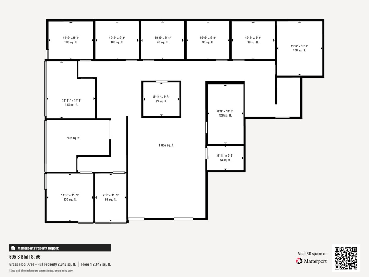 595 S Bluff St, Saint George, UT for lease Floor Plan- Image 1 of 9
