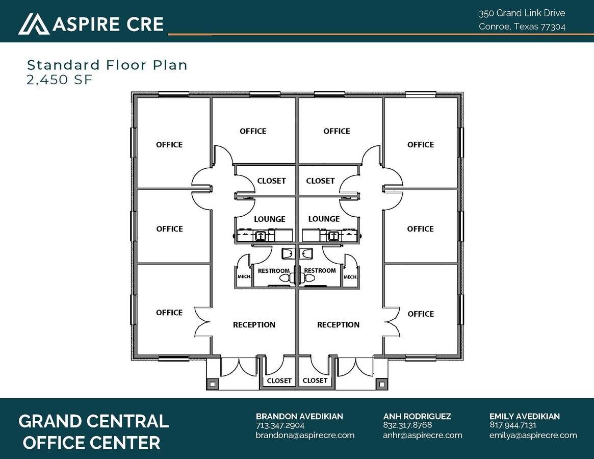 350 Grand Link Dr, Conroe, TX 77304 - Unit 402 - - Floor Plan - Image 2 of 8