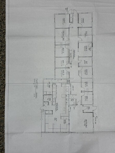 219-221 Old Hook Rd, Westwood, NJ à louer - Plan d’étage - Image 2 de 7