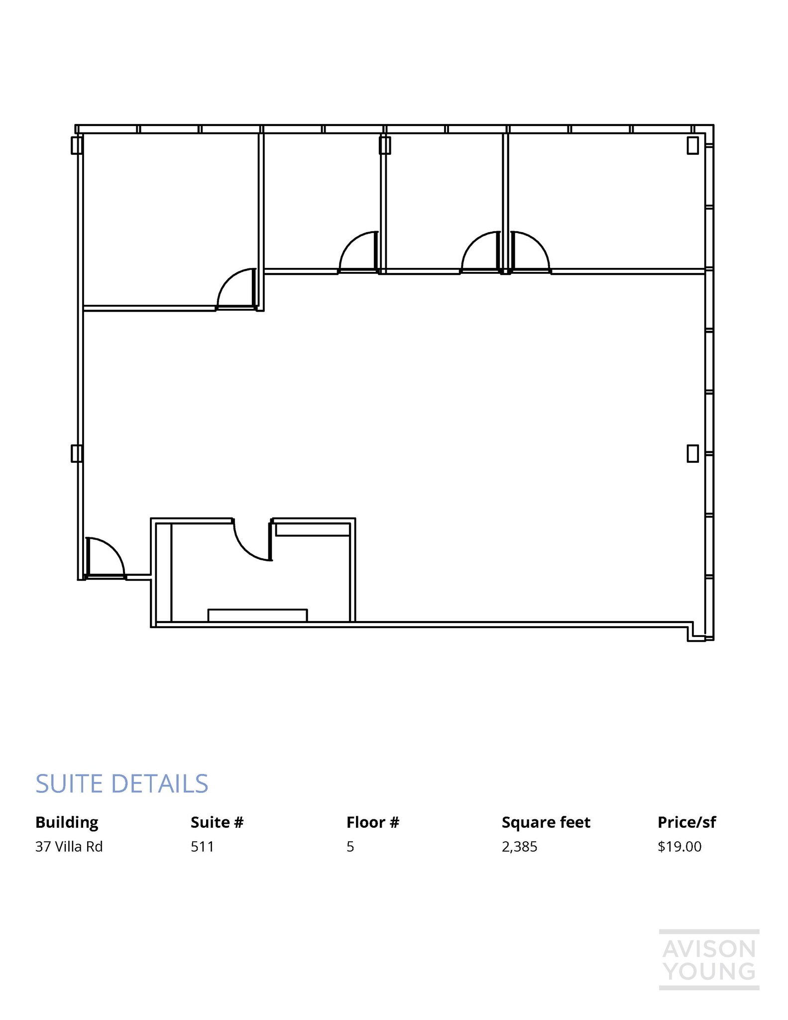 33 Villa Rd, Greenville, SC for lease Interior Photo- Image 1 of 1