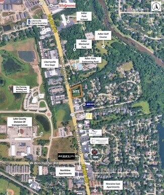 Plus de détails pour 1470 N Milwaukee Ave, Libertyville, IL - Terrain à vendre