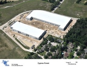 Cypress Forest Commerce Park, Spring, TX - Aérien  Vue de la carte - Image1