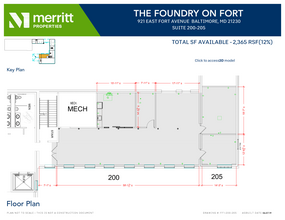 921 E Fort Ave, Baltimore, MD for lease Floor Plan- Image 1 of 1