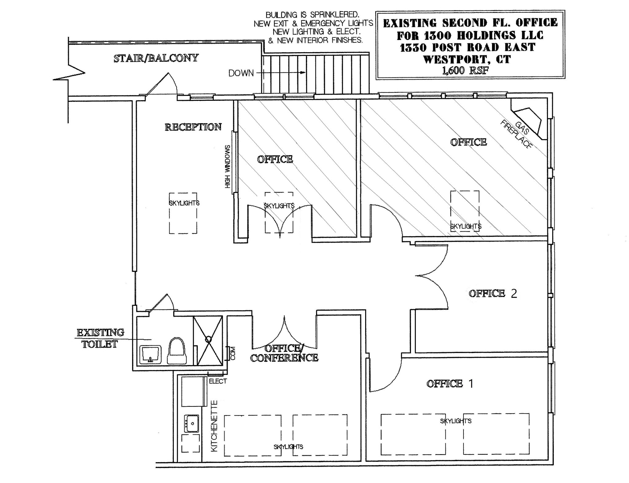 1330 Post Rd E, Westport, CT for lease Interior Photo- Image 1 of 8