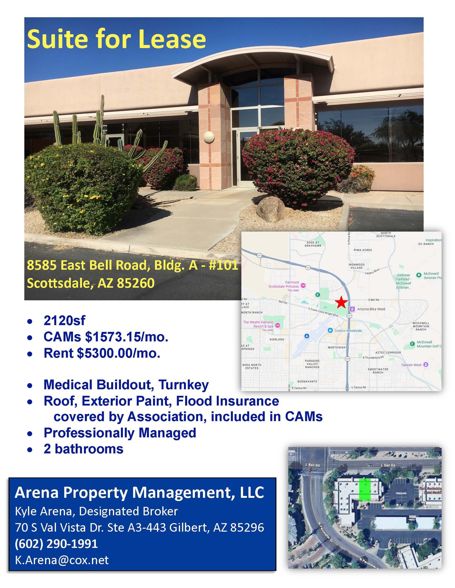 8585 E Bell Rd, Scottsdale, AZ à louer Photo intérieure- Image 1 de 9