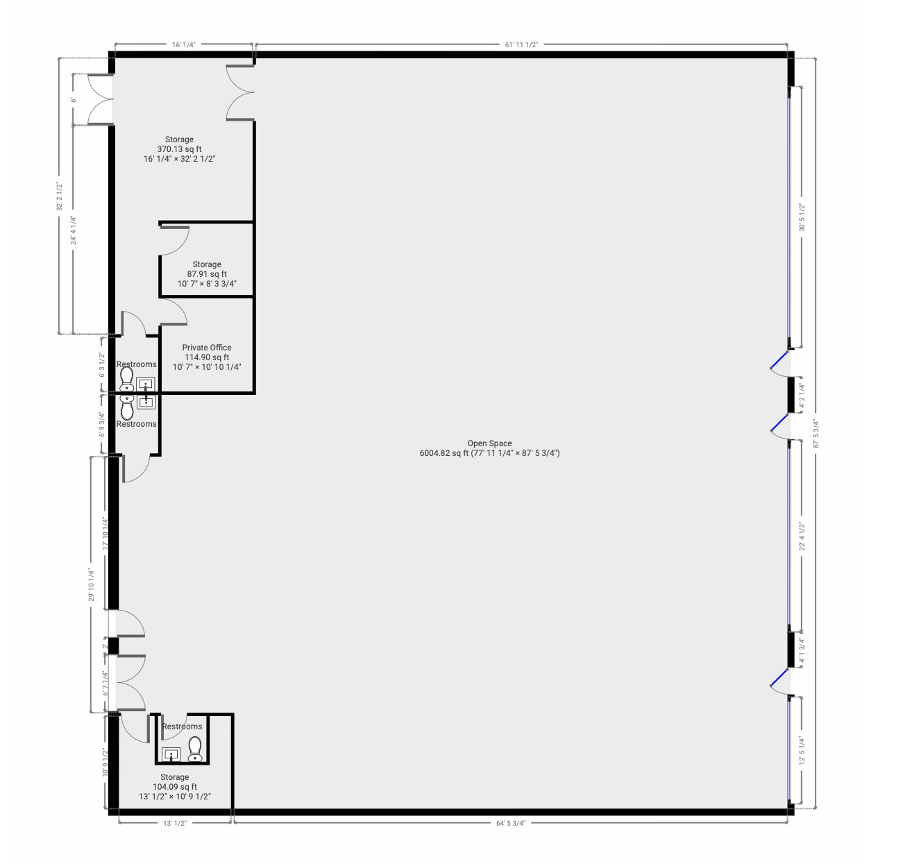 5612-5769 Castleton Corner Ln, Indianapolis, IN à louer Plan d’étage- Image 1 de 1