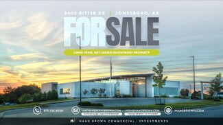 Plus de détails pour 2400 Ritter Dr, Jonesboro, AR - Bureau à vendre