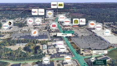 4868 Ledgewood Dr, Medina, OH - Aerial  map view - Image1