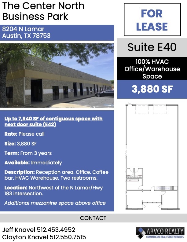 8204 N Lamar Blvd, Austin, TX à louer Photo du bâtiment- Image 1 de 1
