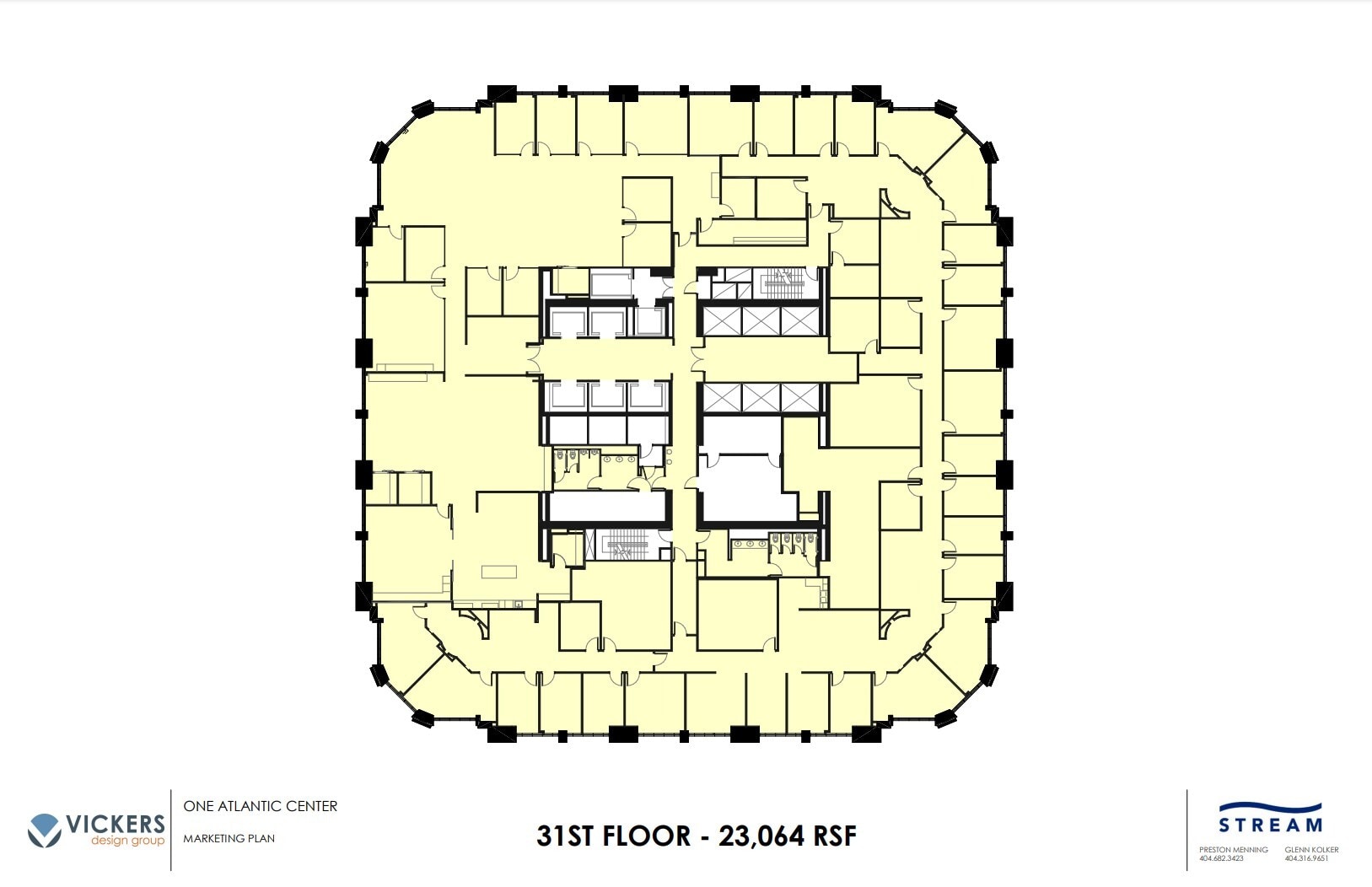 1201 W Peachtree St NW, Atlanta, GA for lease Floor Plan- Image 1 of 1