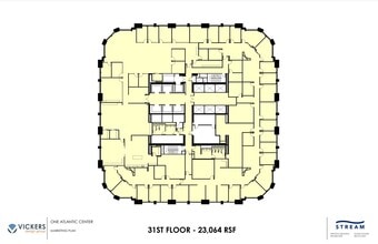 1201 W Peachtree St NW, Atlanta, GA for lease Floor Plan- Image 1 of 1