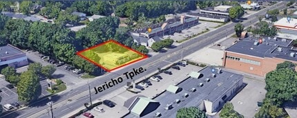 6316-6318 Jericho Tpke, Commack, NY - Aerial  map view