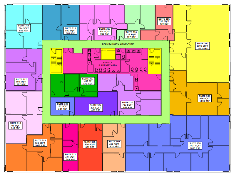 7901 4th St N, Saint Petersburg, FL for lease Floor Plan- Image 1 of 1