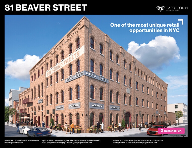 81 Beaver St, Brooklyn, NY for lease - Building Photo - Image 1 of 5