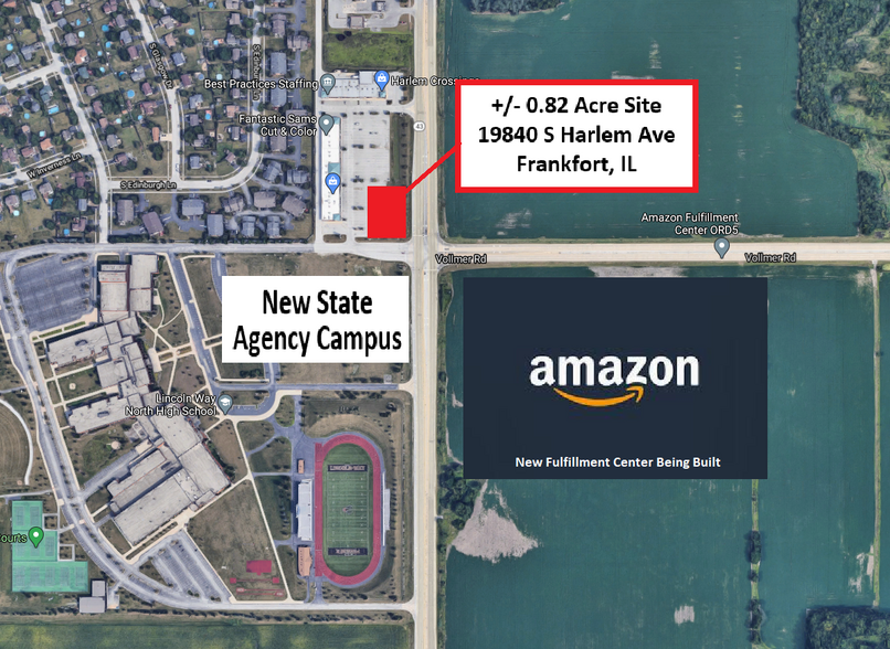 19840 S Harlem Ave, Frankfort, IL à vendre - Plan de site - Image 1 de 1