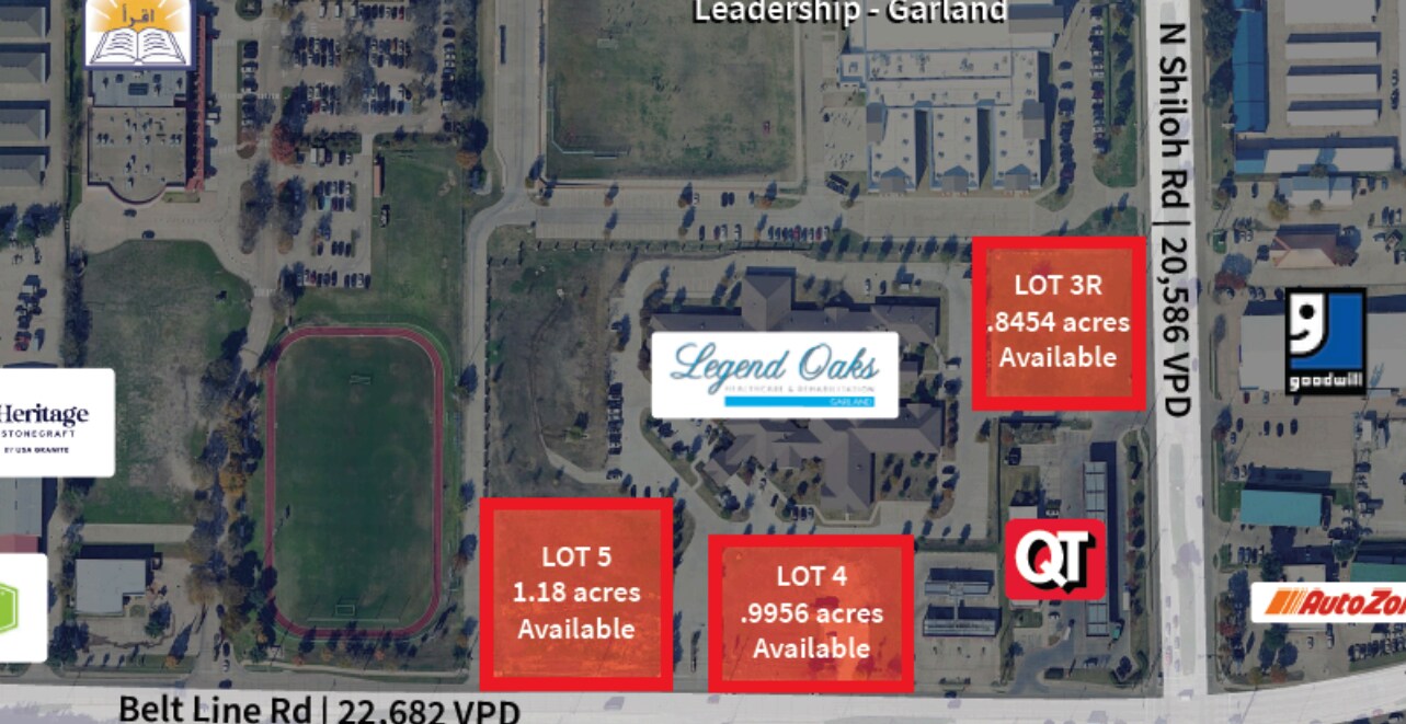 Belt Line & Shiloh Rd, Garland, TX à vendre Photo du bâtiment- Image 1 de 2