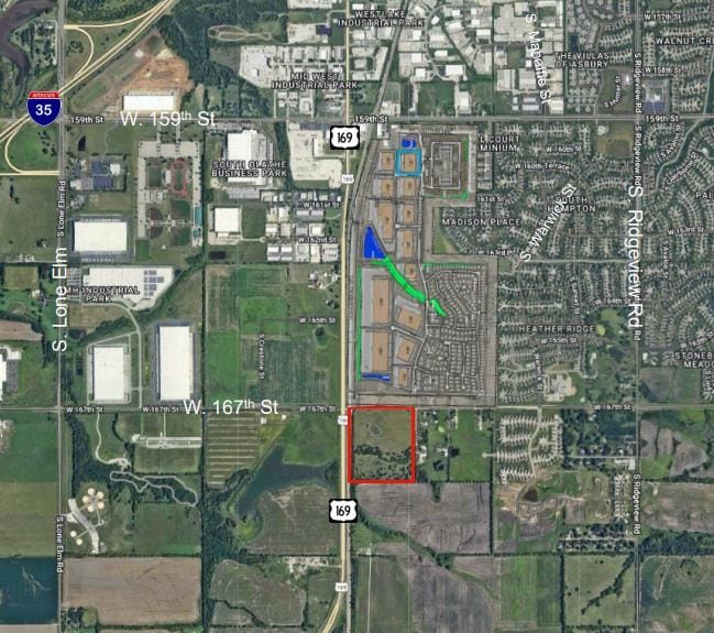 19644 W 167th St, Olathe, KS à vendre Aérien- Image 1 de 3