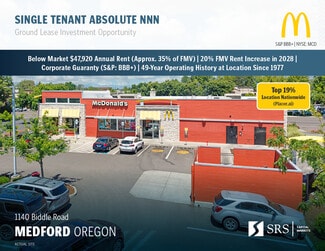 More details for 1140 Biddle Rd, Medford, OR - Retail for Sale