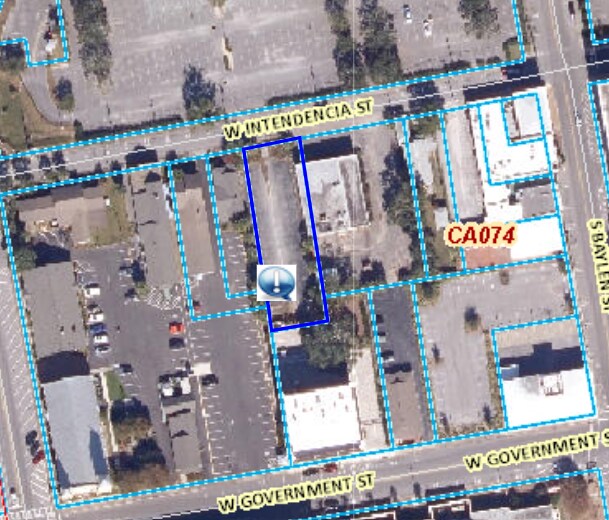 100 Blk Intendencia St, Pensacola, FL à vendre - Aérien - Image 1 de 4