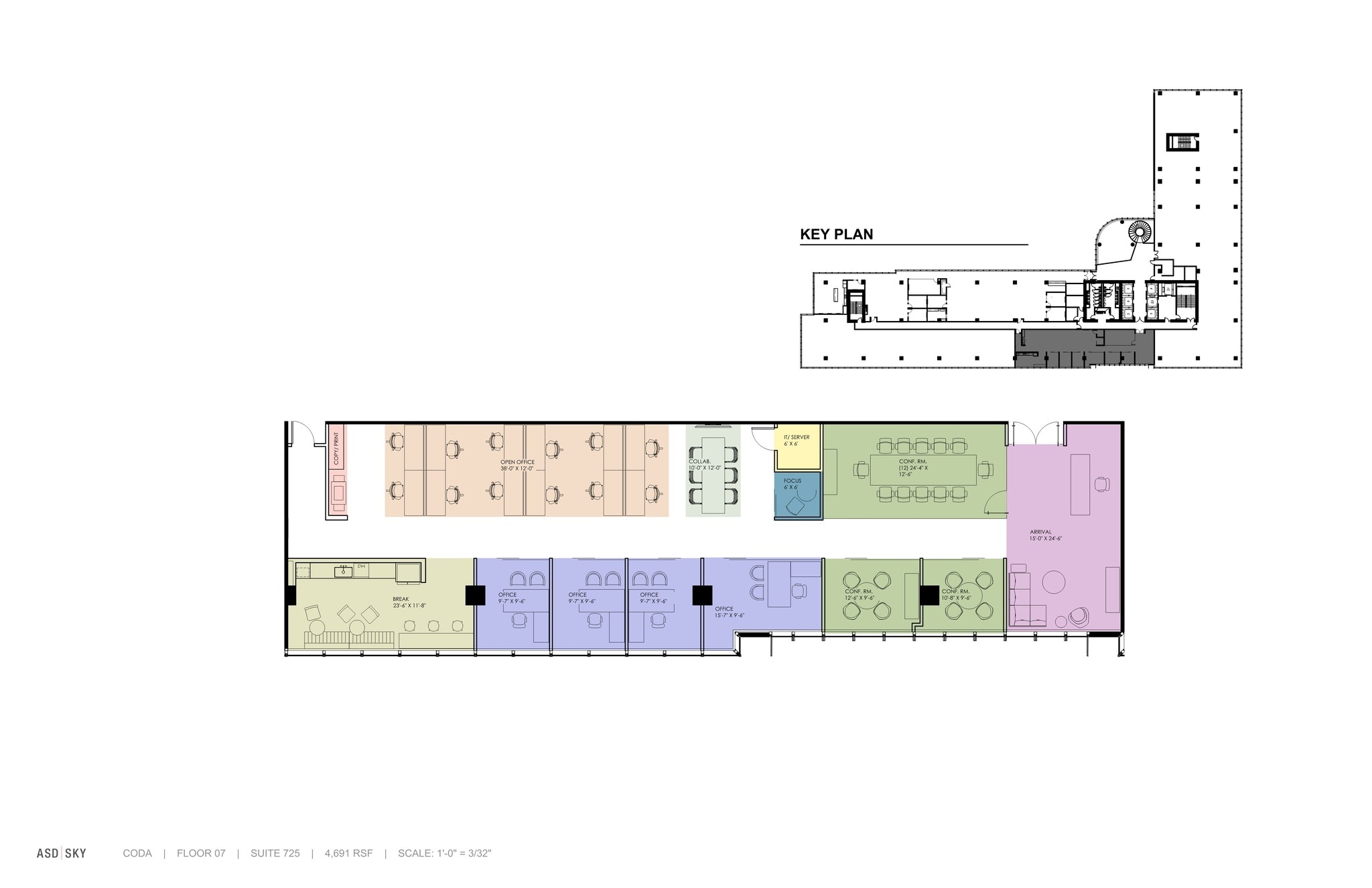 756 W Peachtree St, Atlanta, GA à louer Plan d’étage- Image 1 de 1