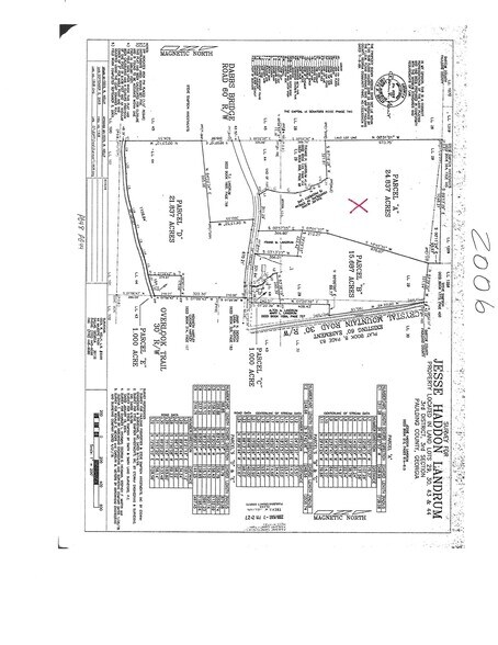 Dabbs Bridge Rd, Acworth, GA for sale - Plat Map - Image 2 of 4