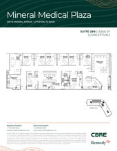 1501 W Mineral Ave, Littleton, CO for lease Floor Plan- Image 1 of 1