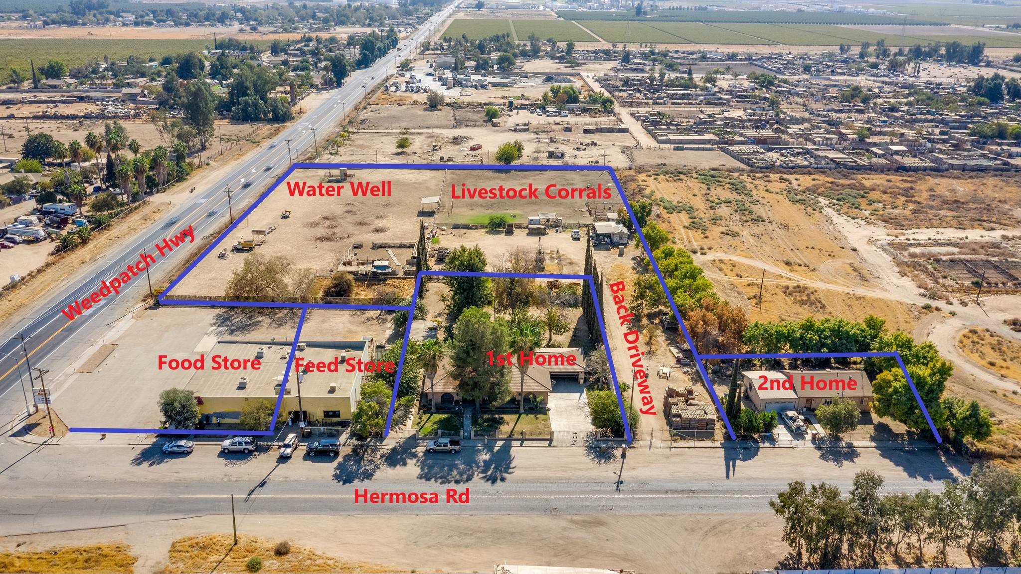 4901 Weedpatch Hwy, Bakersfield, CA à vendre Autre- Image 1 de 1