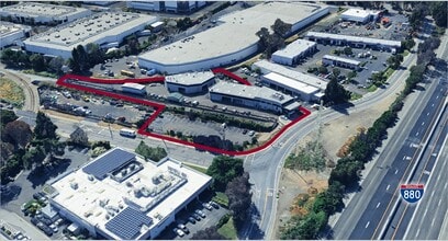 41011 Albrae St, Fremont, CA - Aerial map view