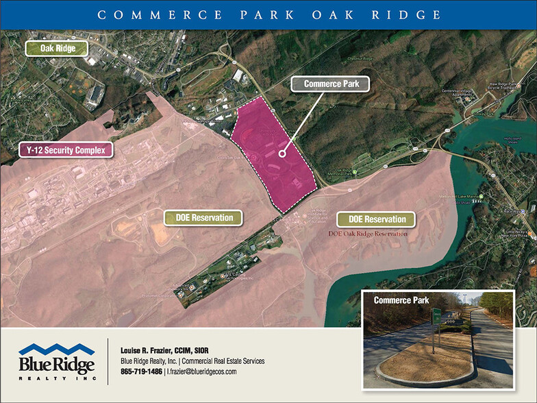 Commerce Park Dr, Oak Ridge, TN for sale - Building Photo - Image 2 of 4