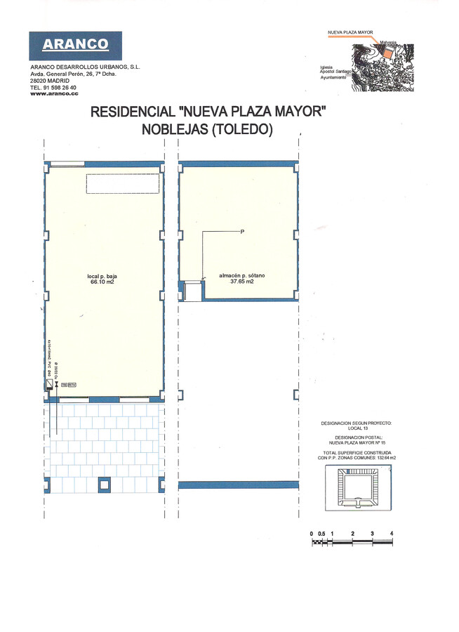 Plaza Nueva de Noblejas, Noblejas, TOL 45350 - Unit Puerta 13 -  - Floor Plan - Image 1 of 1