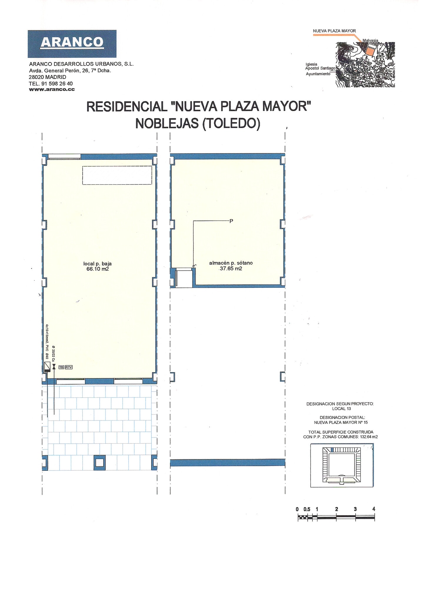 Plaza Nueva de Noblejas, Noblejas, Toledo for lease Floor Plan- Image 1 of 1