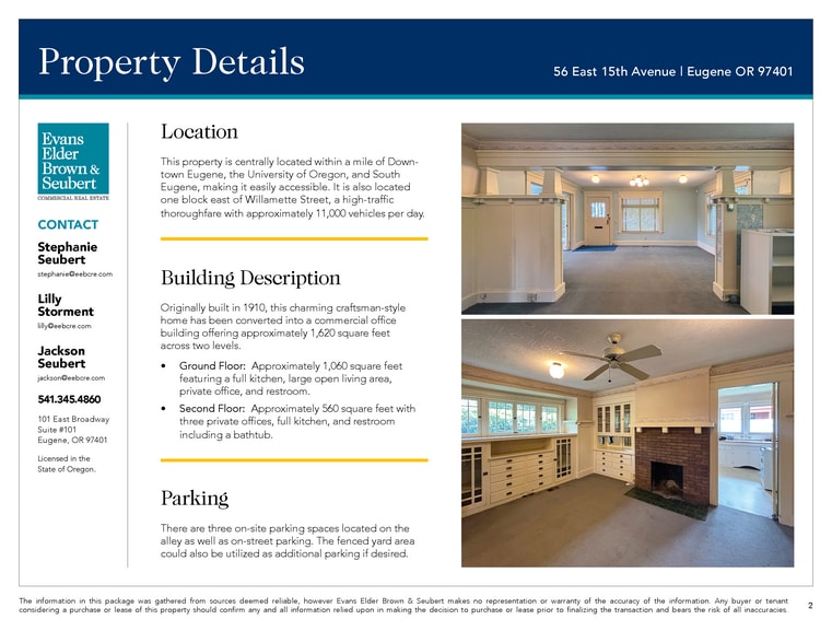56 E 15th Ave, Eugene, OR for sale - Building Photo - Image 3 of 7