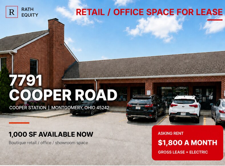 7791 Cooper Rd, Montgomery, OH à louer - Photo du bâtiment - Image 1 de 4