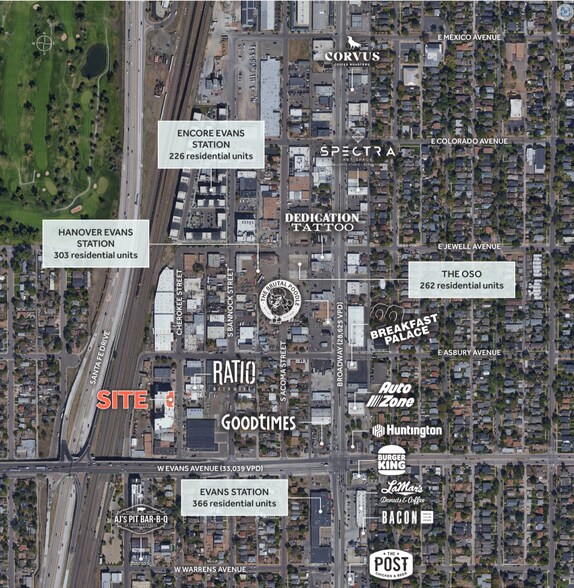2065 S Cherokee St, Denver, CO à louer - Photo du bâtiment - Image 2 de 35