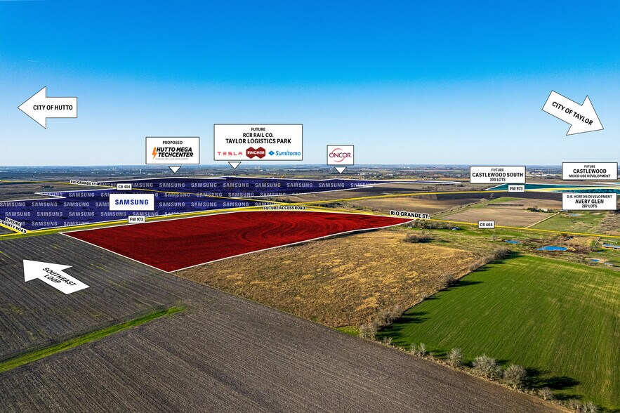 SEC FM 973, Taylor, TX for sale - Building Photo - Image 2 of 5