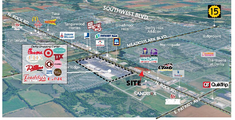 2127 N Rock Rd, Derby, KS à vendre Photo principale- Image 1 de 7