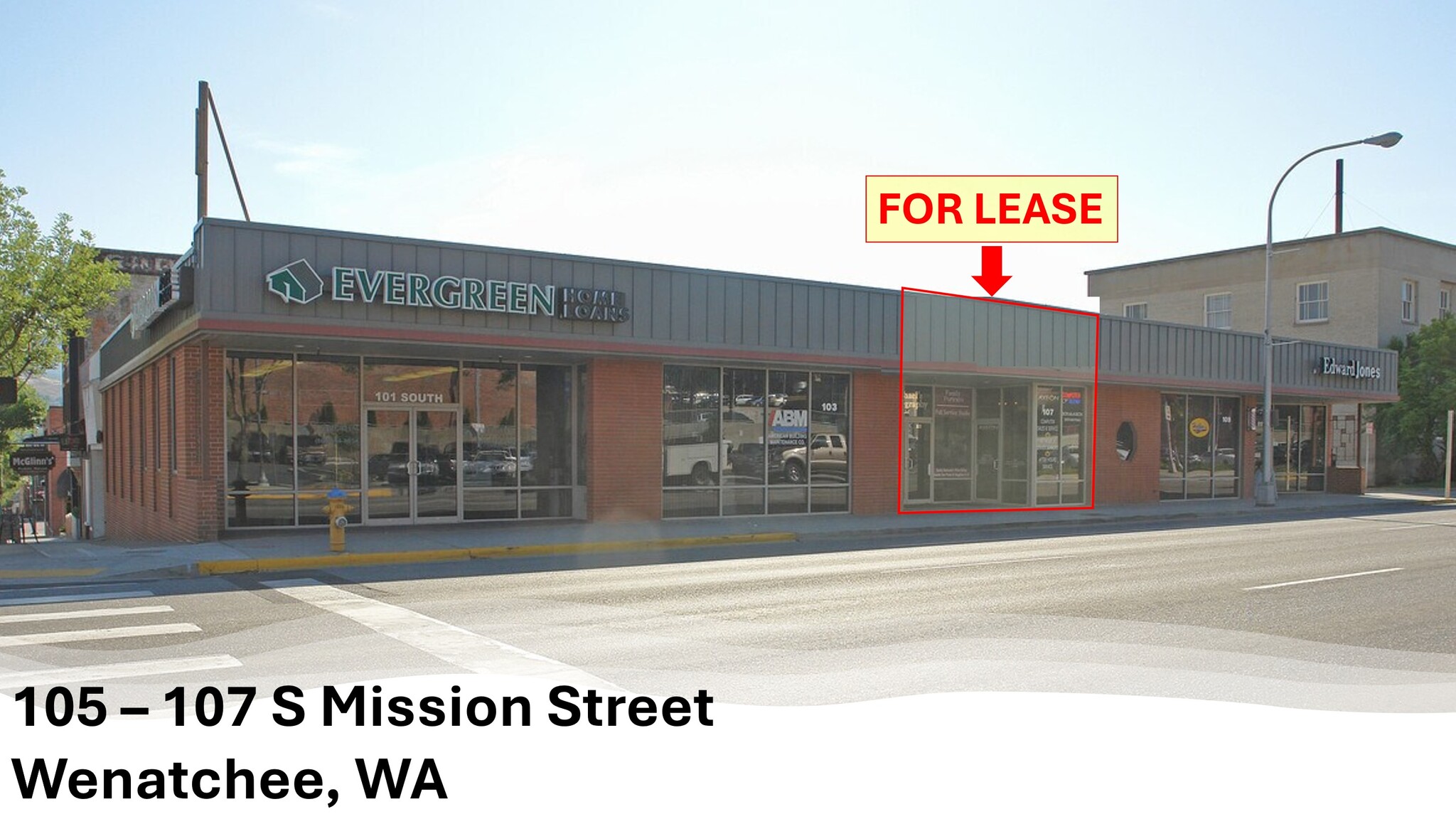 101-111 S Mission Ave, Wenatchee, WA for lease Primary Photo- Image 1 of 5