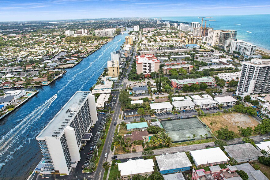 518 N Riverside Dr, Pompano Beach, FL for sale - Aerial - Image 2 of 7