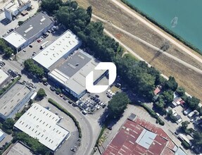 Impasse Louis Saillant, Vaulx-en-Velin, RHO - Aerial  map view