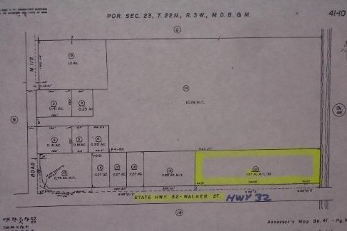 904 E Walker St, Orland, CA à vendre - Plan cadastral - Image 2 de 2