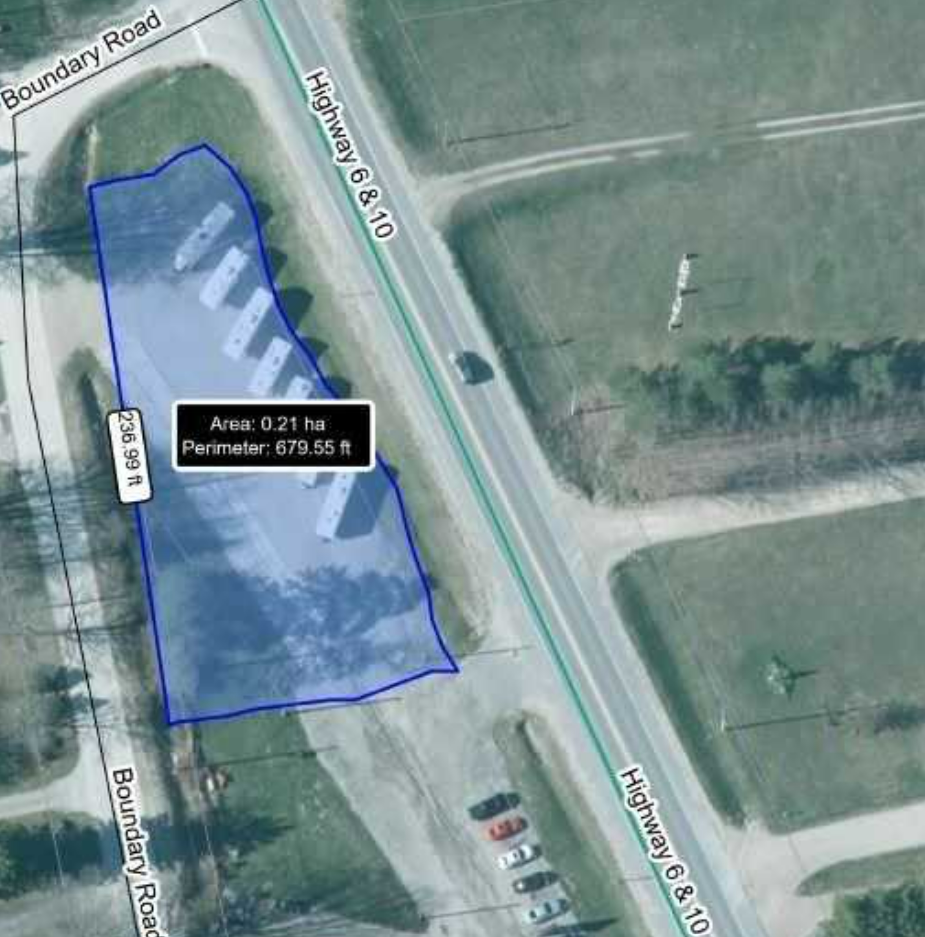 6 & 10 Hwy, Chatsworth, ON à louer Plan de site- Image 1 de 7