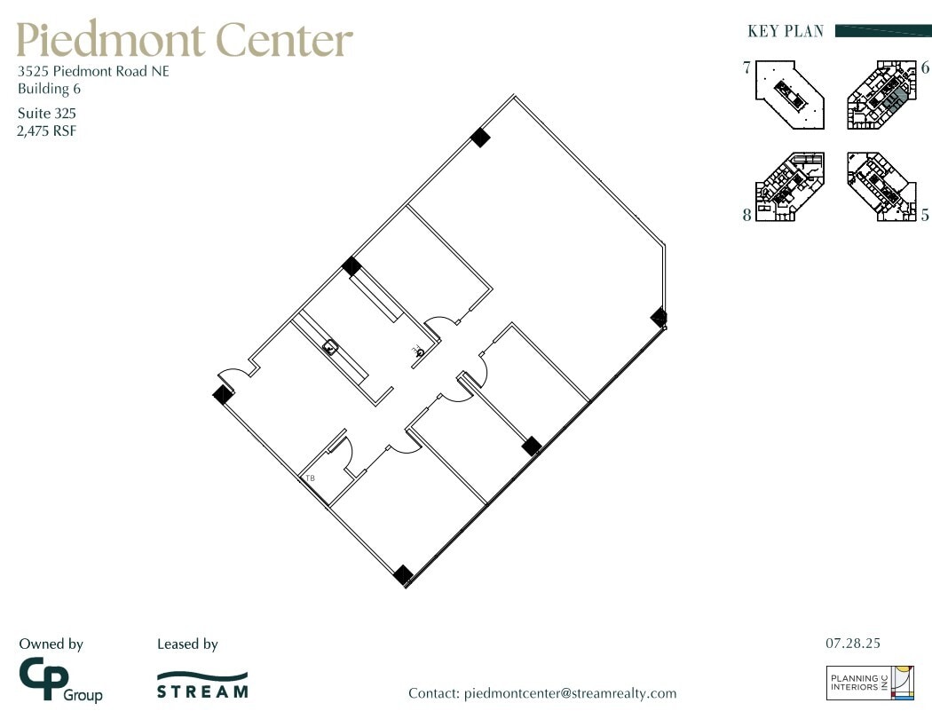 3495 Piedmont Rd NE, Atlanta, GA for lease Floor Plan- Image 1 of 1