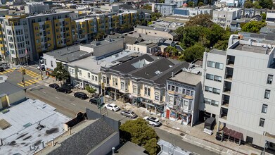 1831-1849 Divisadero St, San Francisco, CA - AERIAL map view