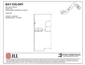 6611 Bay Cir, Peachtree Corners, GA for lease Site Plan- Image 1 of 1