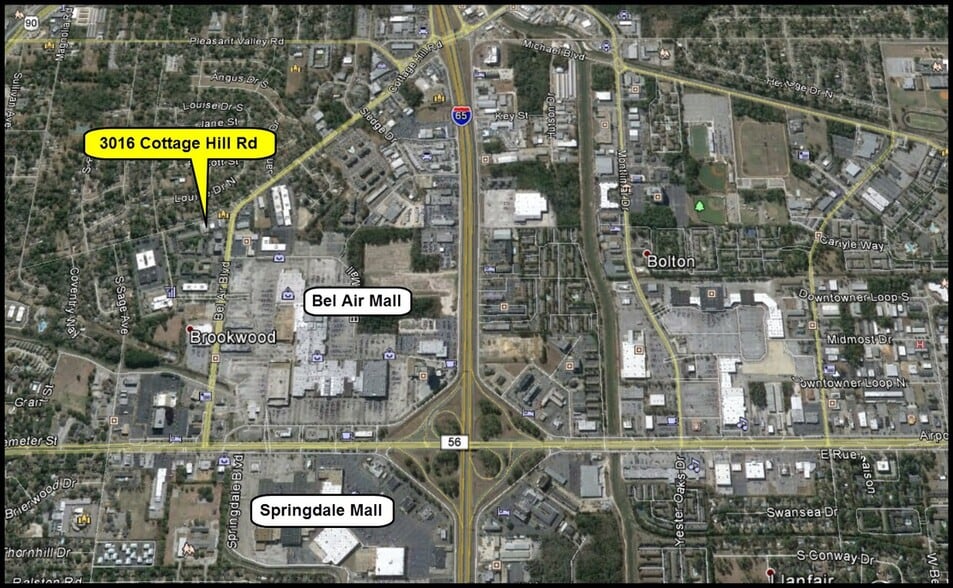 3026 Cottage Hill Rd, Mobile, AL for sale - Aerial - Image 1 of 1