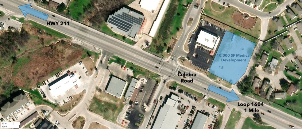 11647 Culebra Rd, San Antonio, TX for lease - Aerial - Image 2 of 6