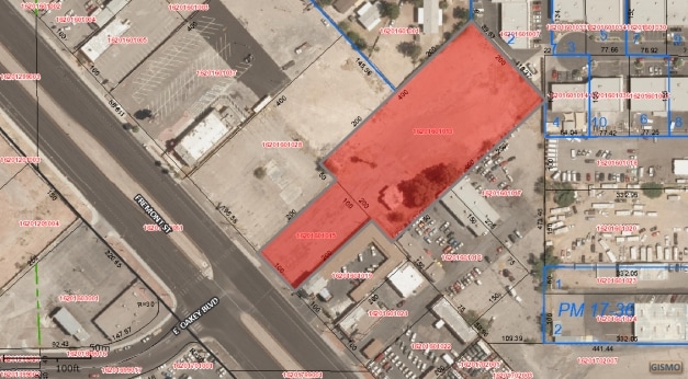 3035 Fremont St, Las Vegas, NV for lease - Aerial - Image 2 of 4