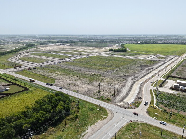 NEC of FM 2757 & FM 741, Crandall, TX for lease - Aerial - Image 2 of 4