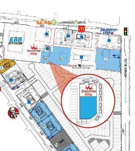 Plus de détails pour Craig Rd, Las Vegas, NV - Commerce de détail à louer